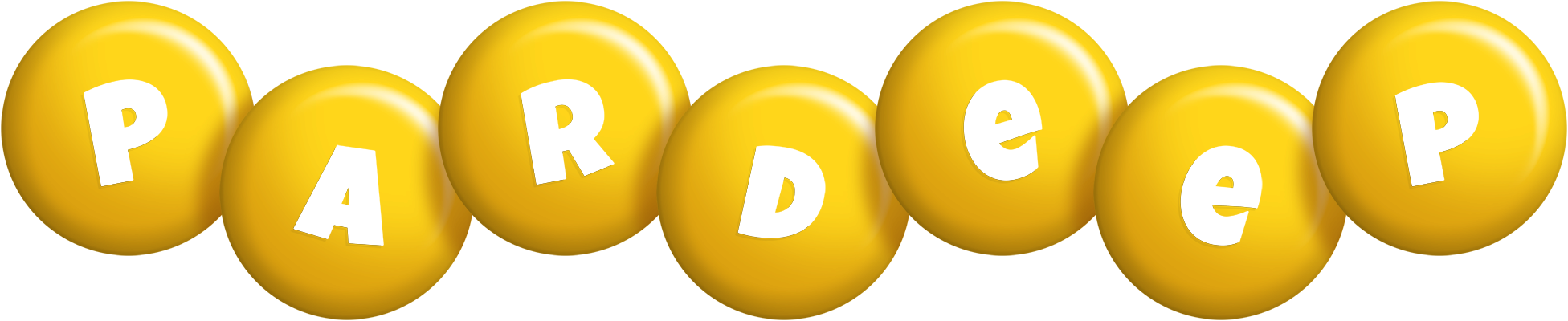Pardeep candy-yellow logo