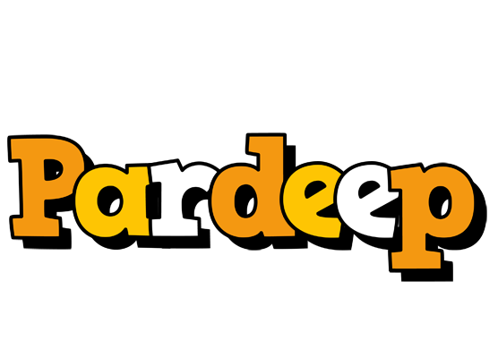 Pardeep cartoon logo