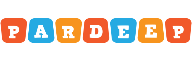 Pardeep comics logo