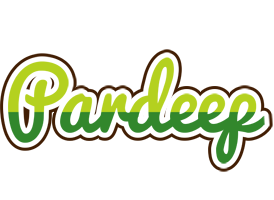Pardeep golfing logo