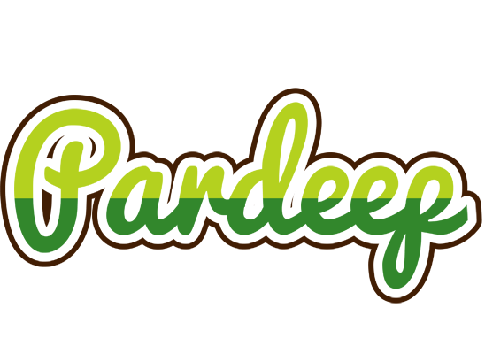 Pardeep golfing logo