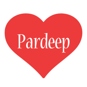 Pardeep love logo