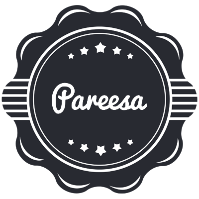 Pareesa badge logo