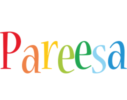 Pareesa birthday logo