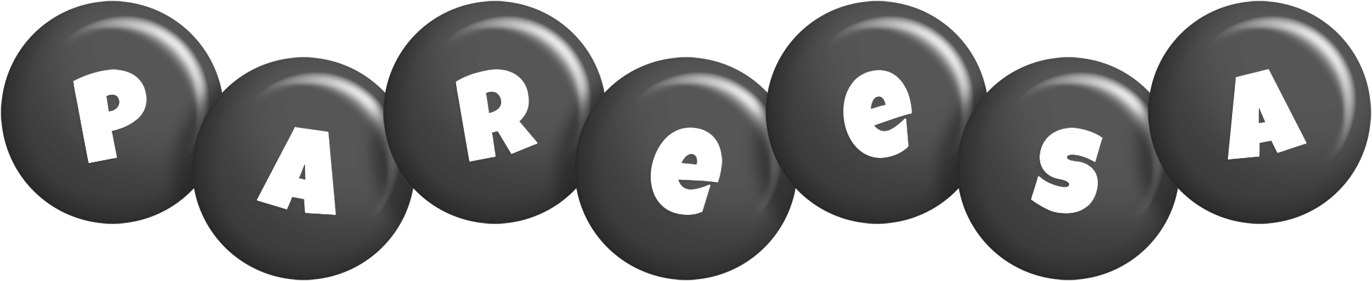Pareesa candy-black logo