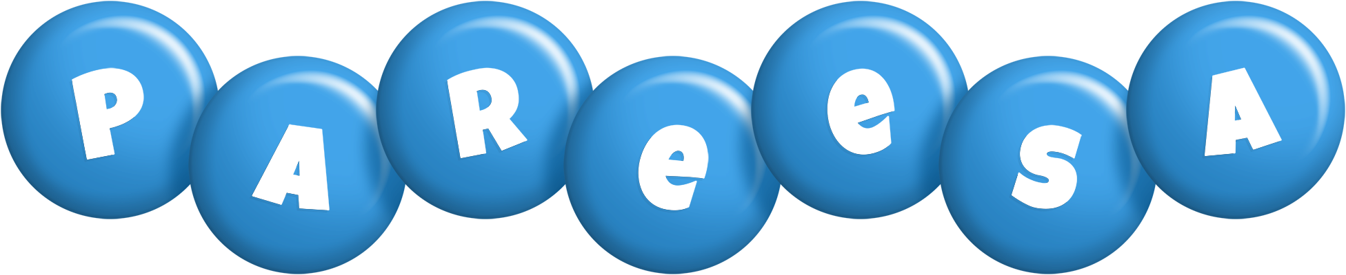 Pareesa candy-blue logo