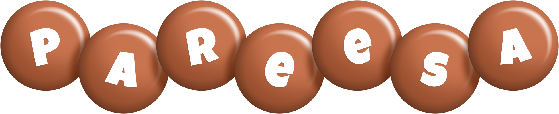 Pareesa candy-brown logo