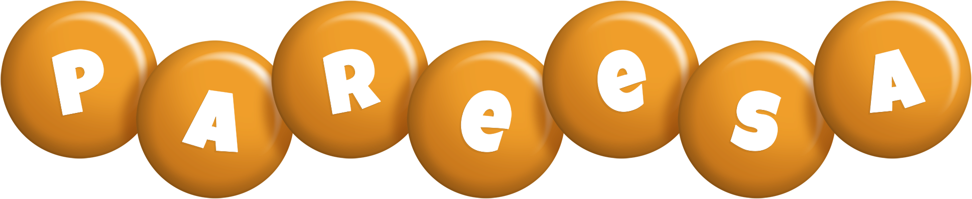 Pareesa candy-orange logo