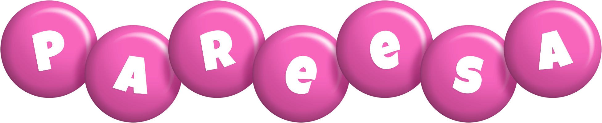Pareesa candy-pink logo