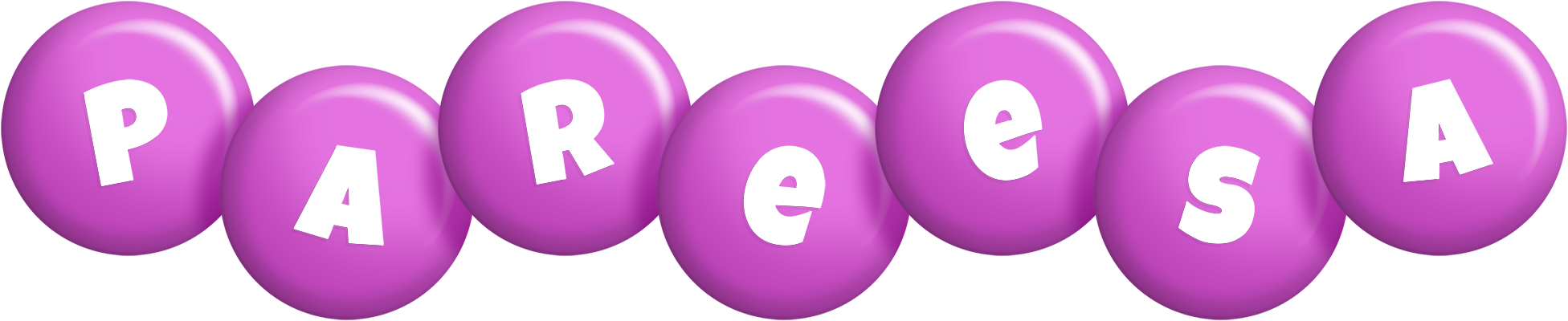 Pareesa candy-purple logo