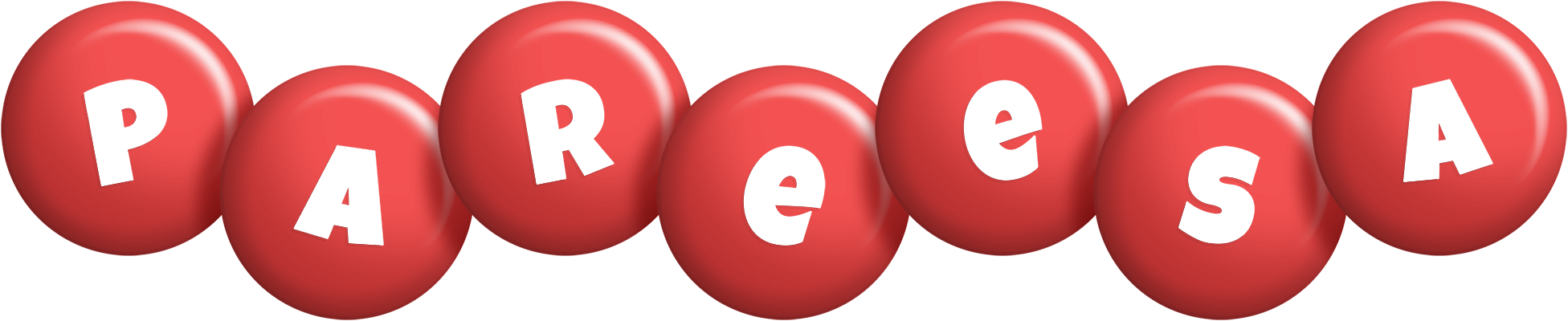 Pareesa candy-red logo
