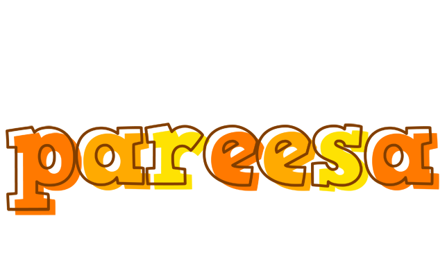 Pareesa desert logo