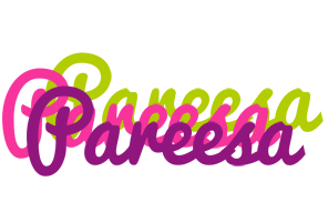 Pareesa flowers logo