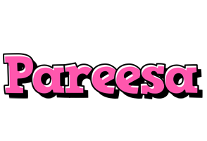 Pareesa girlish logo