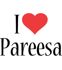 Pareesa i-love logo