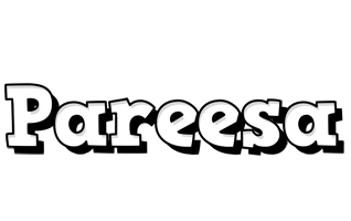 Pareesa snowing logo