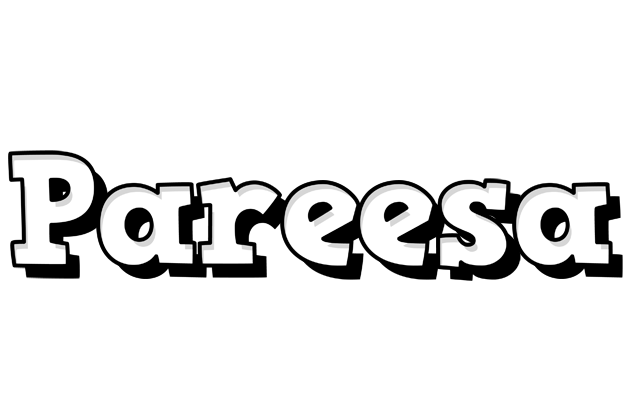 Pareesa snowing logo