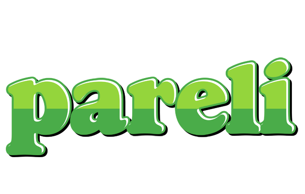 Pareli apple logo