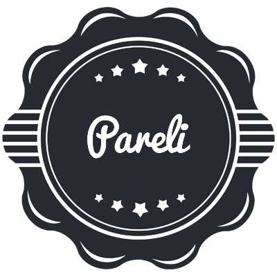 Pareli badge logo