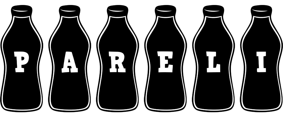 Pareli bottle logo