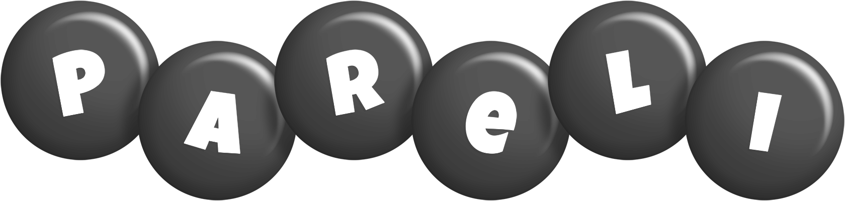 Pareli candy-black logo