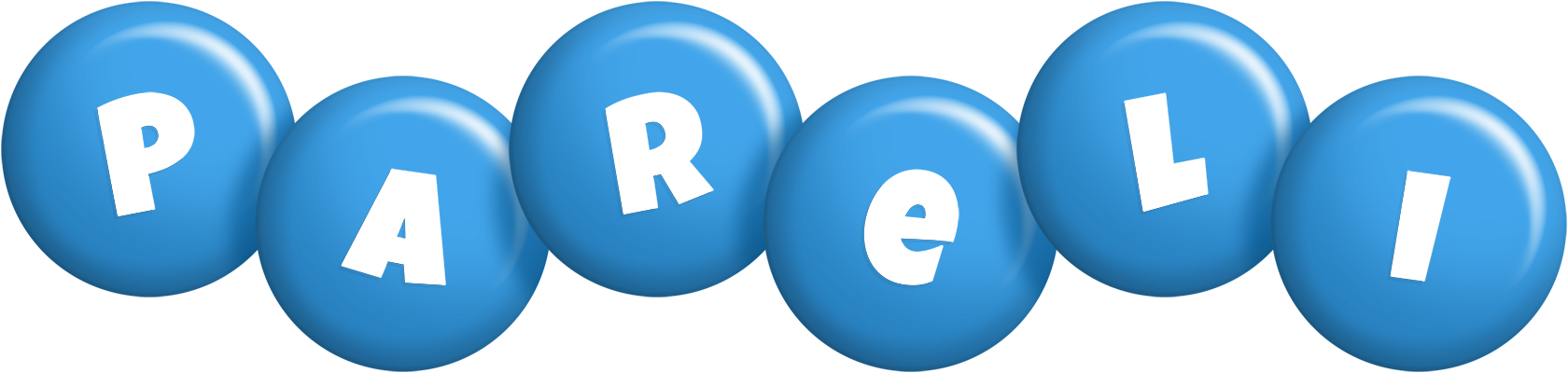 Pareli candy-blue logo