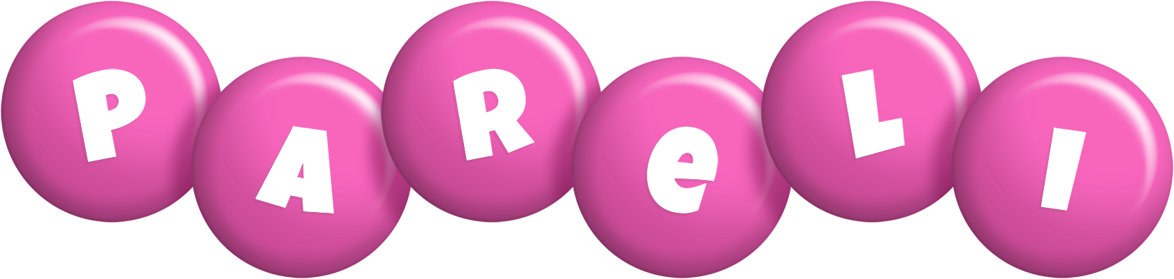Pareli candy-pink logo