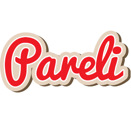 Pareli chocolate logo