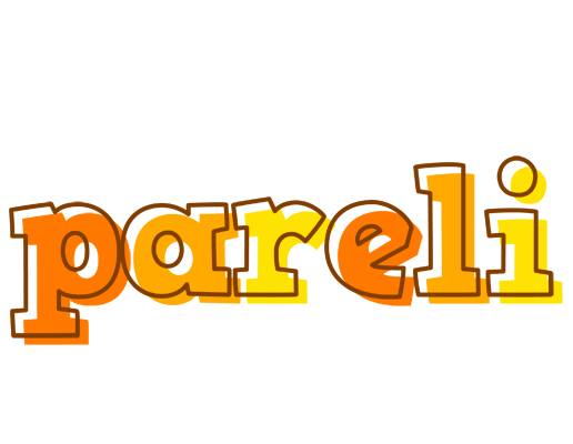 Pareli desert logo