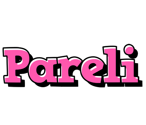Pareli girlish logo