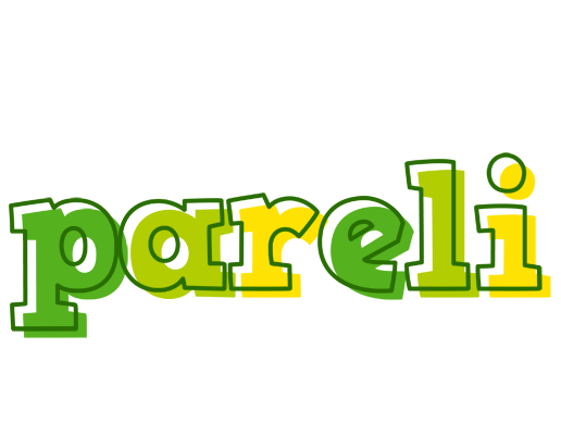 Pareli juice logo
