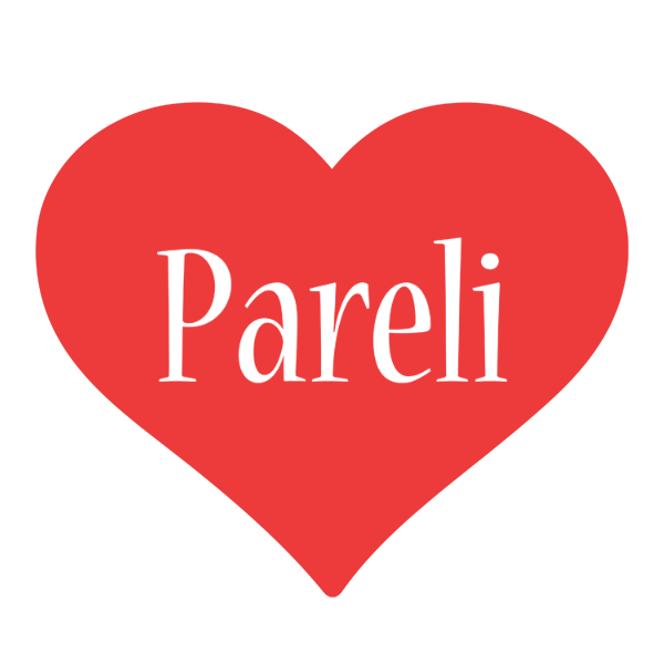 Pareli love logo