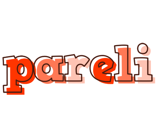 Pareli paint logo