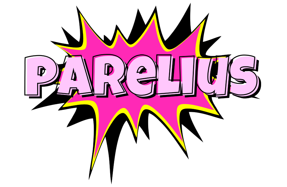 Parelius badabing logo