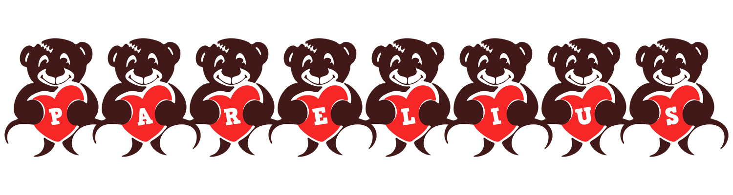 Parelius bear logo