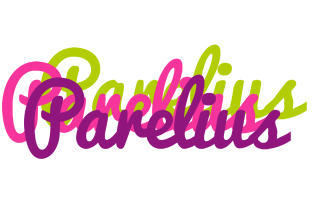 Parelius flowers logo