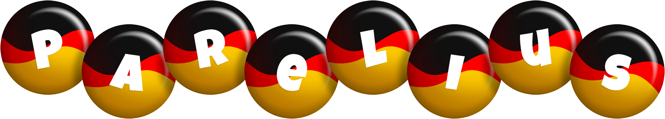 Parelius german logo