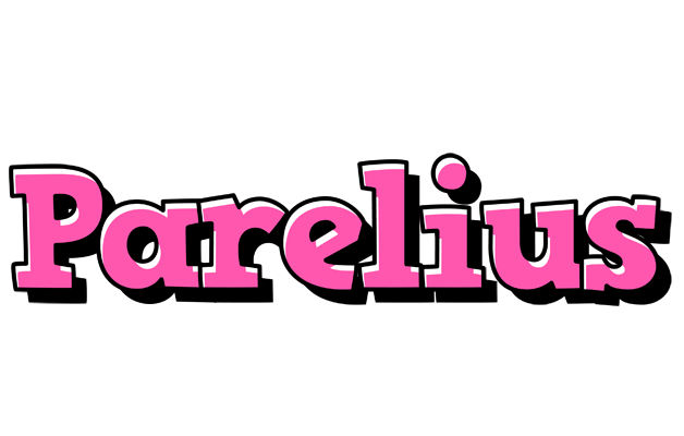 Parelius girlish logo