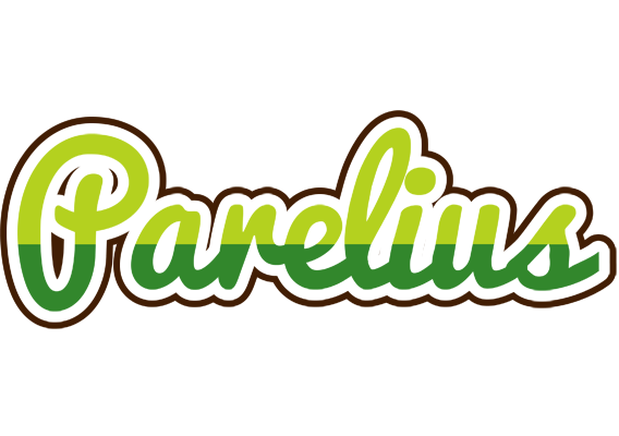 Parelius golfing logo