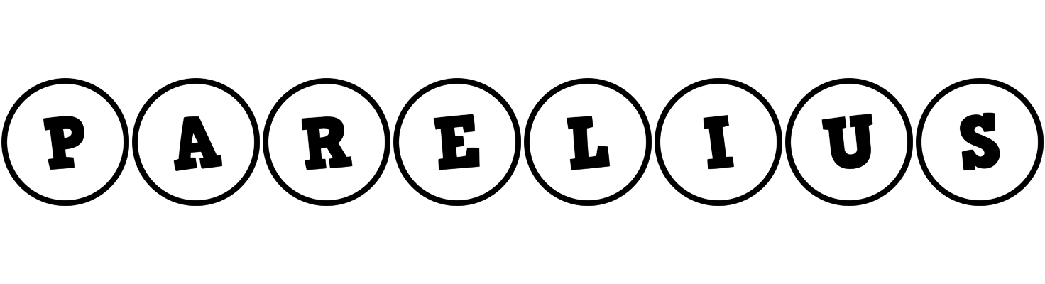 Parelius handy logo