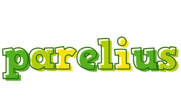 Parelius juice logo