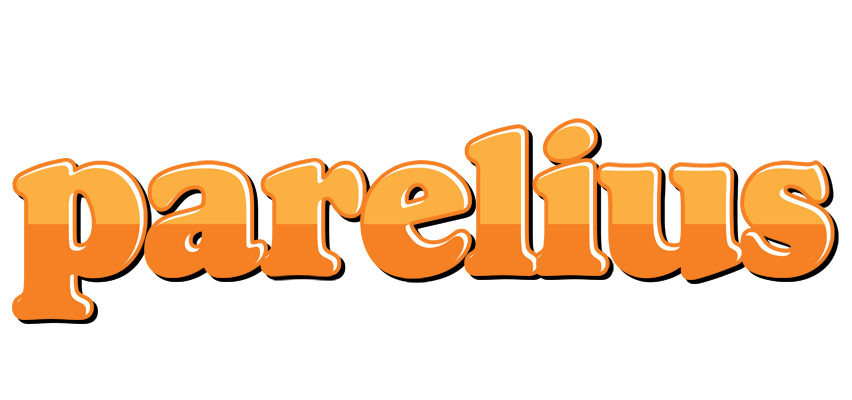 Parelius orange logo