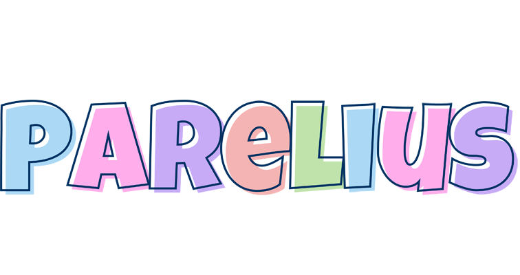 Parelius pastel logo