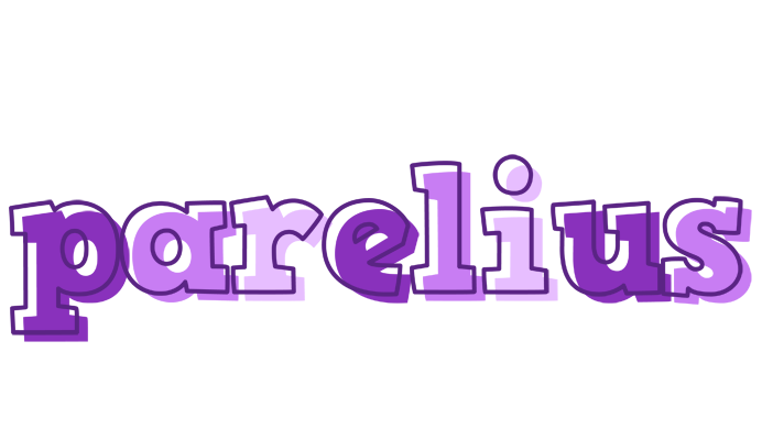 Parelius sensual logo