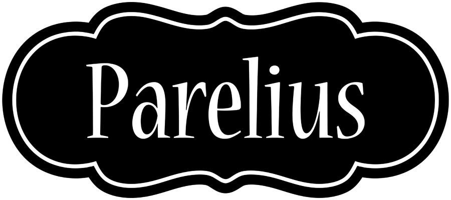 Parelius welcome logo