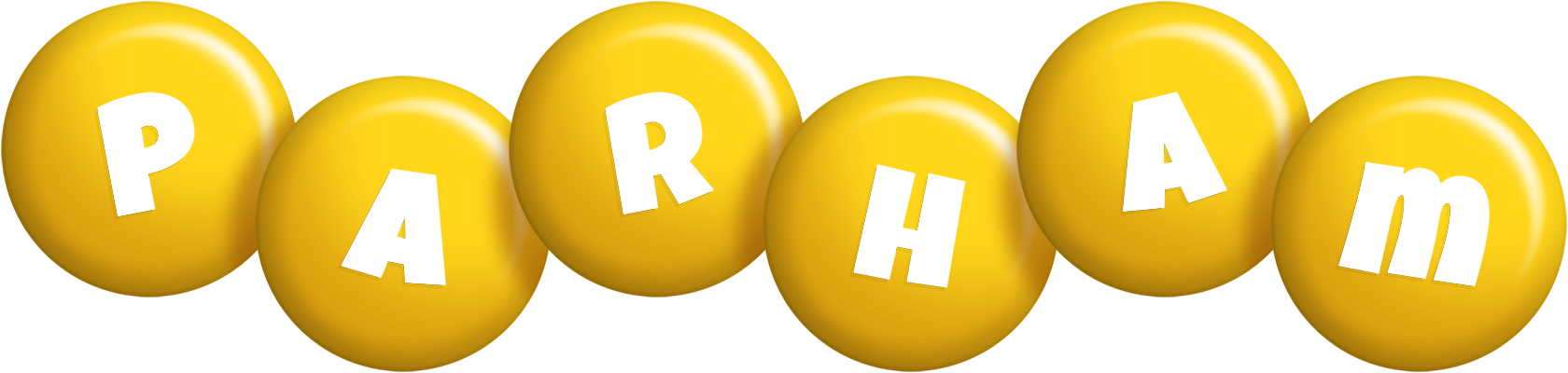 Parham candy-yellow logo