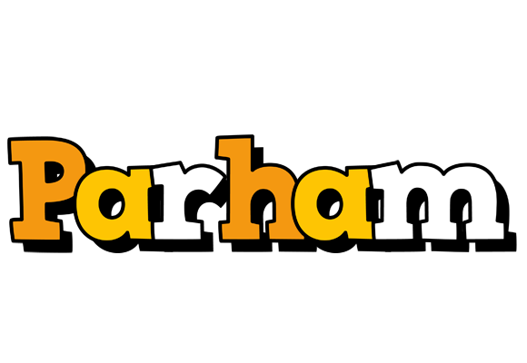 Parham cartoon logo