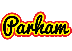 Parham flaming logo