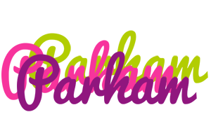 Parham flowers logo