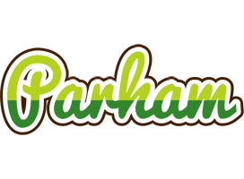 Parham golfing logo